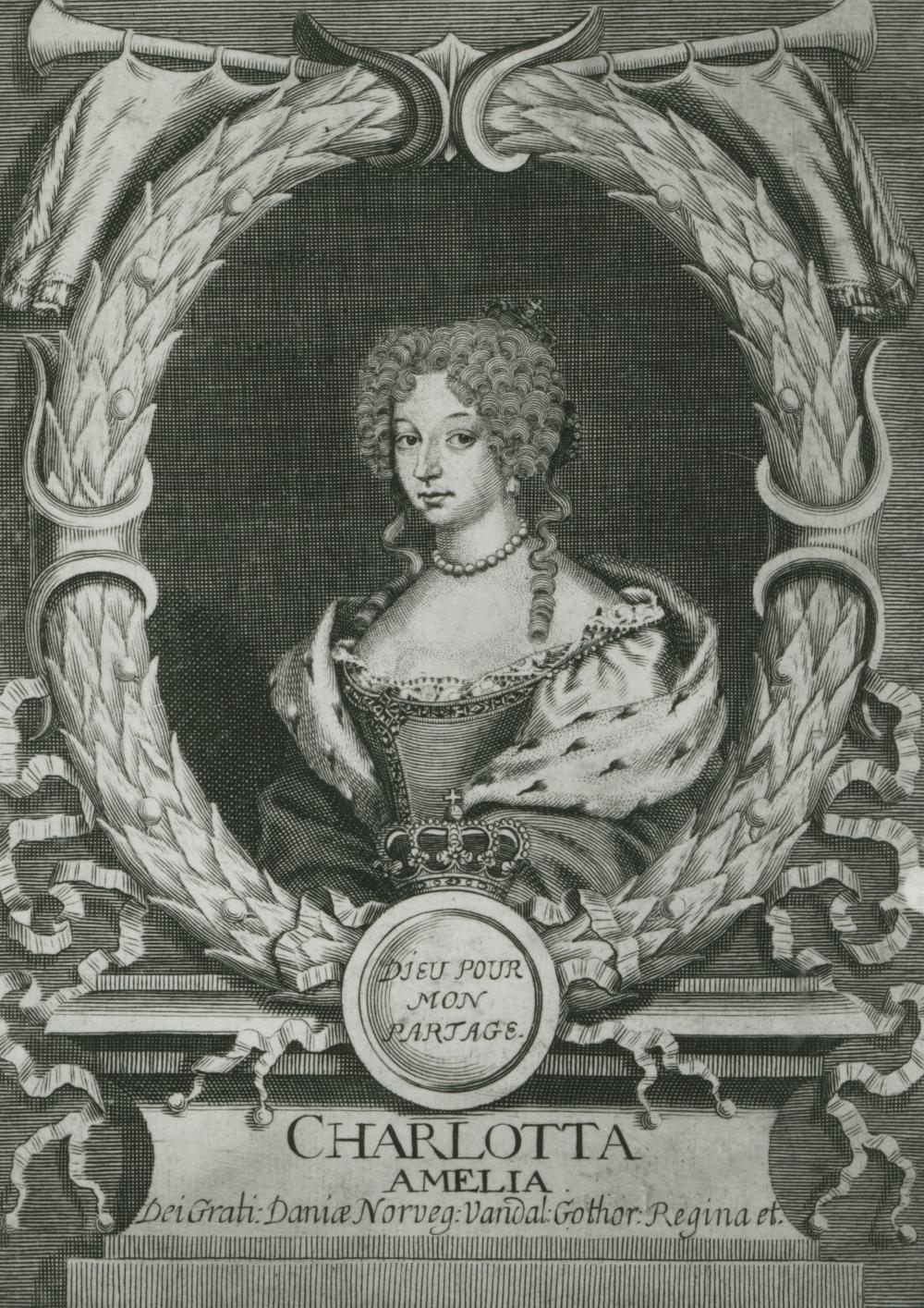 Dronning Charlotte Amalie, efter 1670