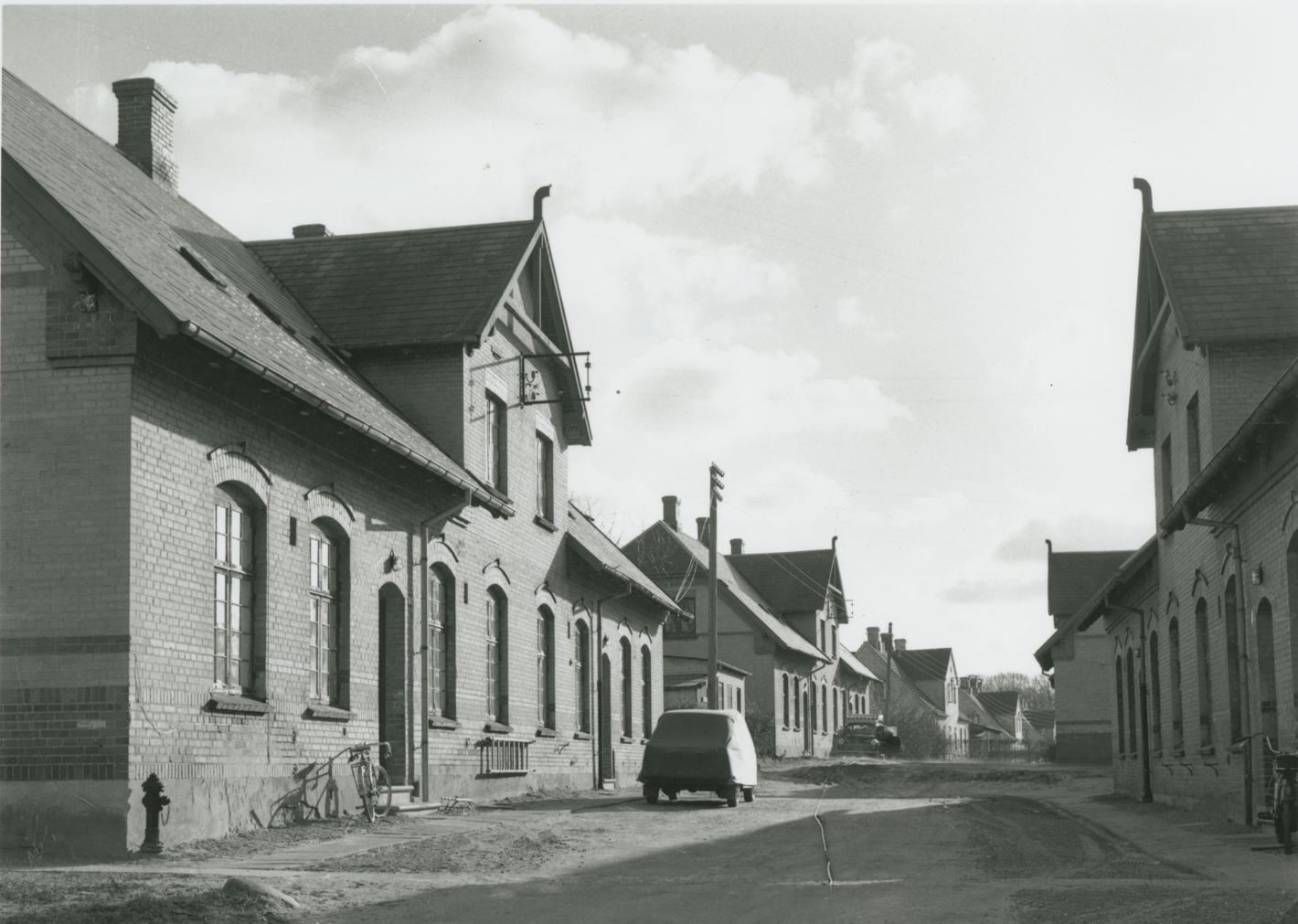 Huset ”Madrid” i Brede var opført på samme tid som ”Kristiania”, der ses på dette foto fra 1960’erne.